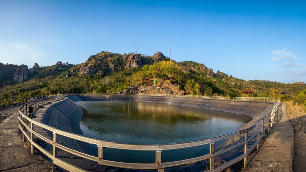 Foto Embung Nglanggeran
